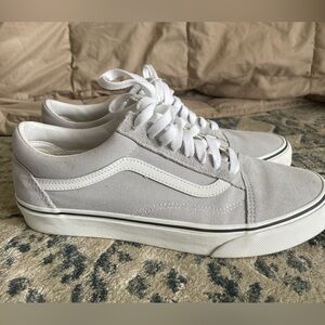 Vans Women’s 10 men’s 8.5 grey vans